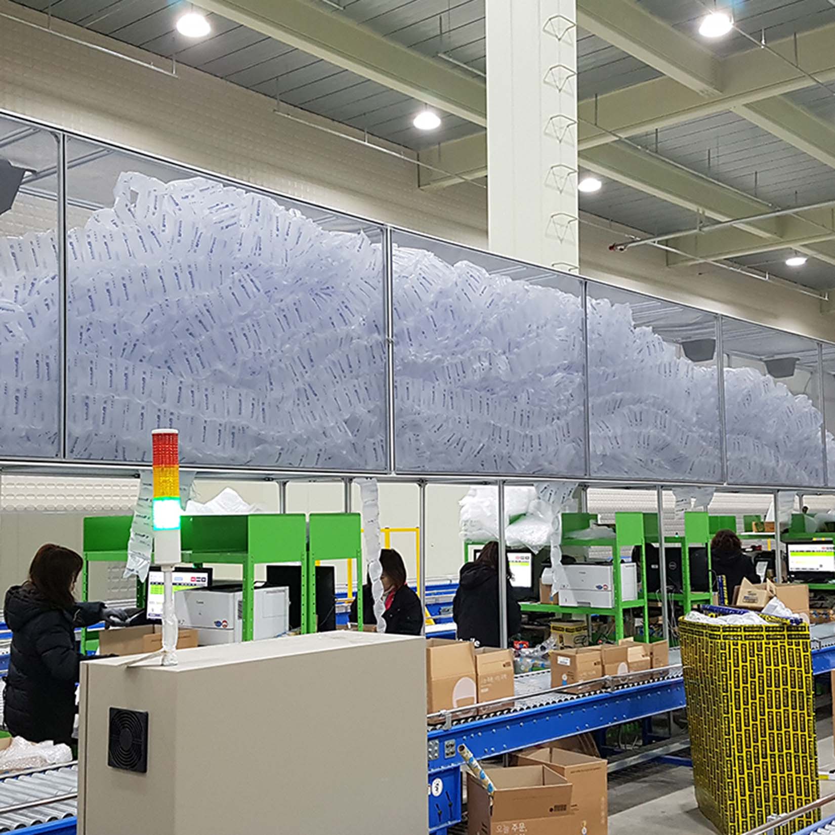 ET1005 Multi-fan conveying system