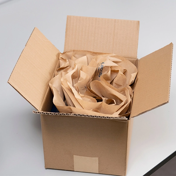 LP- V1 Paper void-fill and light load blocking system