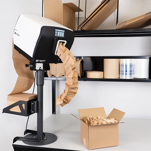 LP- V1 Paper void-fill and light load blocking system