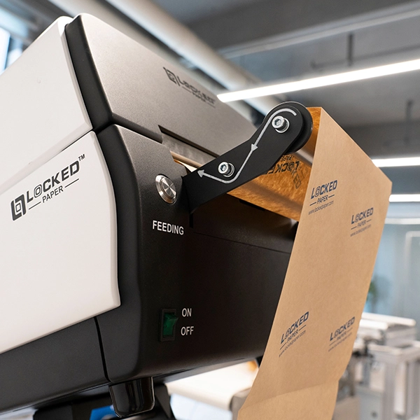 LP- V1 Paper void-fill and light load blocking system