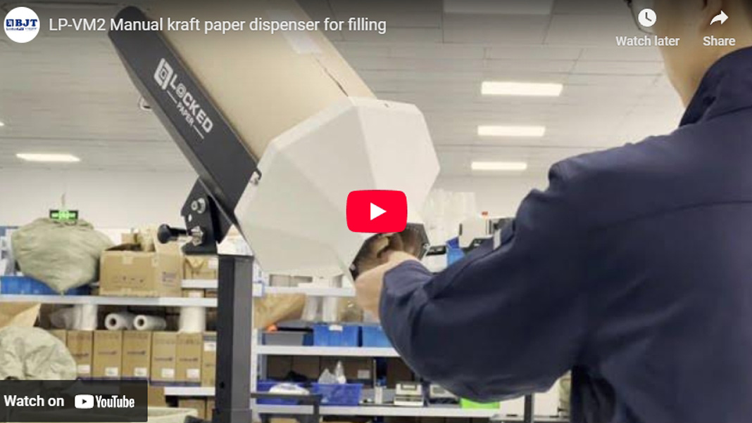LP-VM2 Manual kraft paper dispenser for flling